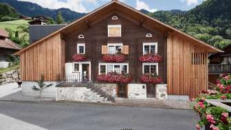 Schindelhaus in Oberterzen