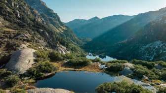Murgesee, Murgtal, Sommer, wandern, Wanderung