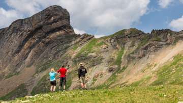 Alpenfaltung UNESCO Tektonikarena Sardona