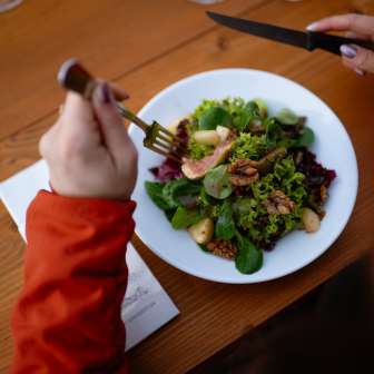 Vorspeise im Restaurant Sennästube © Kevin Wildhaber