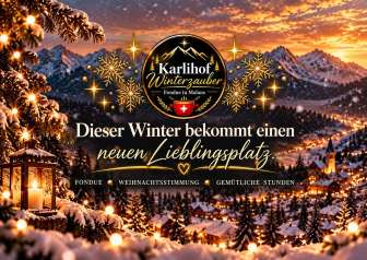 Karlihof Winterzauber Heidiland Flyer