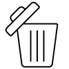 Müllkübel Icon
