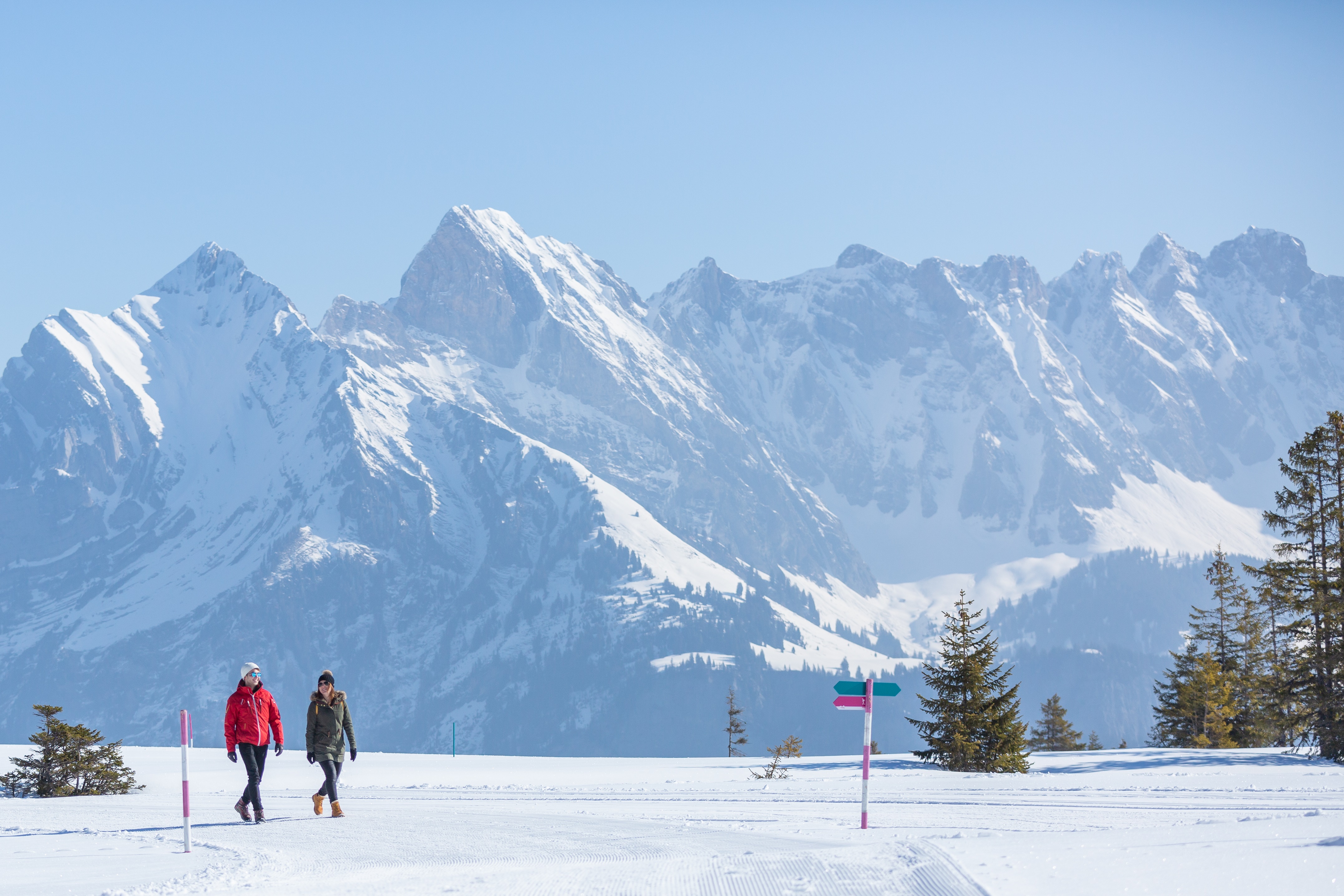 Winterwandern Flumserberg